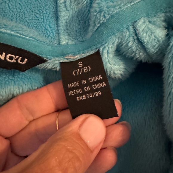 Snozu Girls Softshell Plaid Winter Jacket – Size S (7/8) – Fleece Lining - Picture 3 of 8